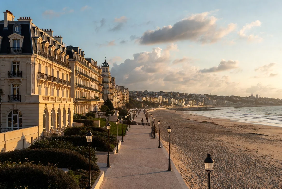 Vue institutionnelle du Touquet-Paris-Plage, port d'attache de la Financière de Grenelle